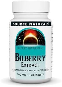 Source Naturals Bilberry Extract Standardized Botanical Antioxidant - 100 mg, 120 Tablets