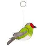 Jones Home & Gift Goldfinch Bird Colourful Hanging Suncatcher Kitchen Window Garden Decorative Mobile