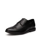 Clarks Men's Banbury Limit Black Leather Formal Shoes-7 UK (26132242)