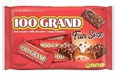 100 Grand Fun Size Chocolate Bars 283g (American Product)