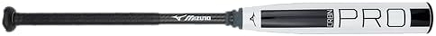 Mizuno CRBN PRO - Fastpitch Softball Bat (-11) | 28 Inch 2 Piece Composite Womens Fast Pitch Bat | Pearl