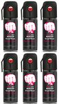 Guardian Self Defense Pepper Spray - 35 gm (Black) (Combo of 6)