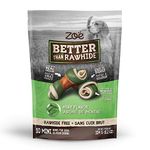 Zoe Better Than Rawhide Bones for Dogs, Mini, Mint Flavor, 8.2 oz (Pack of 1)