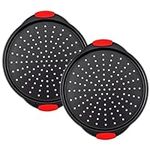 ZOEHROWS Pizza Pan for Oven (2 Pack