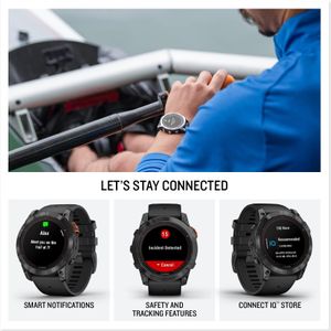 Garmin fēnix 7X Pro Solar GPS Watch 51mm – Black