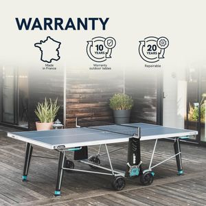 Cornilleau 400X Outdoor Table Tennis – Weatherproof, Foldable