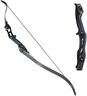 Toparchery Archery 56" Takedown Hunting Recurve Bow Metal Riser Right Hand Black Longbow (18)