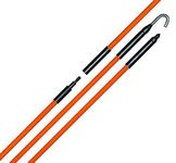 Eagle Tool US ETF25016 Wire and Cable Installer Fiberglass Fish Rod Kit, 16-Foot assembled length, Made in the USA