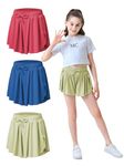 Idtswch Flowy Shorts Girls Butterfly Shorts Girls Athletic Shorts for Kids Toddler Tennis Skirts shorts Cute Clothes Summer