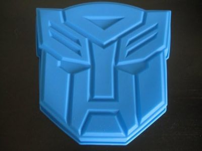 SUVELAM New Transformers Autobots Silicone Birthday Cake Pan Mold Party Supply Tray