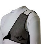 Easton Diamond Chest Guard RH White/Black (Small)