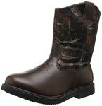 Northside Partner Cowboy Boot, Brown Camo, 6 M US Toddler