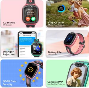 imoo Z1 Kids Smart Watch – Green, GPS Tracker