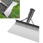 Multifunctional Garden Shovel 25CM Manganese Steel Cleaning Shovel Strong and Wear-resistant Outdoor Garden Cleaning Shovel Moss Weed Scraper Tool Farm Cleaning Shovel Snow Removal Shovel, NO Handle