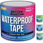 Clear Waterproof Tape for Leaks Thick Heavy Duty Water Proof Tape Sealing Marine Grade Outdoor Pools, Gutter, Underwater, Stop Leak Seal Tape Waterproof Repair Patch & Seal Sealant 15 Feet x 4 Inches