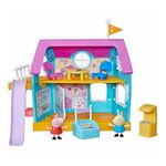 Peppa Pig Peppa’s Club Peppa’s Kids-Only Clubhouse Playset Preschool Toy; Sound Effects; Includes 2 Figures, 7 Accessories; Ages 3 and Up (English)