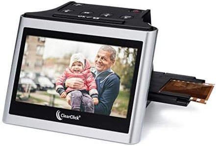 ClearClick Virtuoso 2.0 (Second Generation) 22MP Film & Slide Scanner with Extra Large 5" LCD Screen - Convert 35mm, 110, 126 Slides and Negatives to Digital Photos