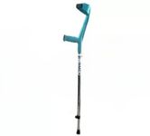 RUNMEX Surgical Elbow Crutch C Green Height Adjustable Men/Women/Old People Patient Walking Stick