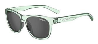 Swank Sport Sunglasses - Tangle Free - Ideal For Cycling, Golf, Hiking, Pickleball, Running and Great Lifestyle Look, Bottle Green/Smoke Polarized Lens, Medium