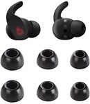 ALXCD Foam Ear Tips Compatible with Beats Studio Buds & Fit Pro, S/M/L 3 Sizes 3 Pairs Soft Memory Foam Replacement Earbuds Tips Foam Eartips, Compatible with Beats Studio Buds Fit Pro, Black