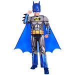 amscan 9906623 - Kids Official Warner Bros Batman Brave & Bold Boys Fancy Dress Costume Age: 6-8 Yrs