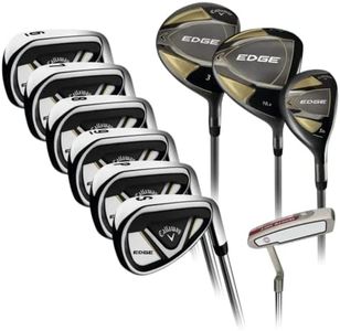 Callaway Edge 10 Piece Unisex's Graphite & Steel Golf Club Set Right Handed