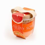 Tropical Fruits Gentle Exfoliating Sugar Scrub & Brush Grapefruit and Orange 150g