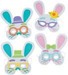 Fun Express - Easter Bunny Mask CK-12 for Easter - Craft Kits - Apparel Craft Kits - Hat & Mask - Easter - 12 Pieces