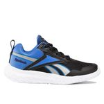 Reebok Boys Rush Runner 5 Sneaker, Cblack Vecblu Pewter, 6 UK