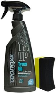 Tecnoxx Tyres Up - Lucidante e Idratante per Pneumatici e Gomma per Auto e Moto - Protezione UV, Brillantezza Intensa e Risultato Immediato - 750 ml con Spruzzatore