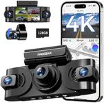 FREEXAR 4K 360° Dash Cam, 4-Channel