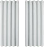 PONY DANCE Bedroom White Curtains -