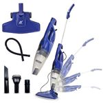NexLev 2 in 1 Handheld & Stick Vacuum Cleaner | 17500 PA Suction | Dry Vacuuming for Home & Office | Washable HEPA Filter | 4 Adjustable Heads | Bagless| Deep Cleaning for Sofa Bed Window & more|VC-01