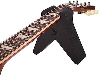 D'Addario Accessories Universal Guitar Neck Rest - Provides Guitar Neck Support for Maintenance, Set Ups, Restringing - Turn Any Flat Surface Into A Guitar Stand