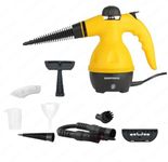 SHOPOBOX Multi-Purpose Portable Steam Cleaner | Handheld Multipurpose Steam Cleaning for Car, Kitchen, Bathroom, Glass, Upholstery | 9 Accessories Kit | Steam