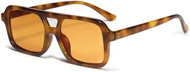 VANLINKER Retro 70s Square Aviator 