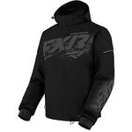 FXR Mens Fuel Snowmobile Jacket Snowproof Heavy Duty Moisture Wicking Black Ops - XXX-large