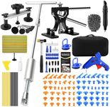 VEXTRO Dent Puller Kit Dent Removal Tools for Car, Paintless Dent Repair Kit with Metal Dent Lifter, Powerful Slide Hammer T-Bar, Bridge Puller, Auto Body Dent Repair, Door Ding, Hail Damage Removal