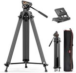 Video Tripod, COMAN 74" Professiona