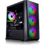 ADMI Gaming PC • AMD Ryzen 5 5500 • NVIDIA RTX 3050 6GB DDR6 • 16GB 3200MHz DDR4 • 1TB NVME SSD • 500W PSU Bronze Rated • X= Mesh Black RGB Gaming Case • WiFi • Windows 11