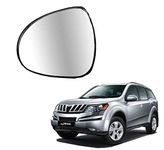 MACZO - orvm Left (Passenger) Side Rear View Mirror Glass for Mahindra XUV-500 Model 2011-2022