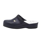 Scholl Women's BACKGUARD Medical Professional Clog, Navy Blue, 4 UK