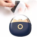 SHOPPOSTREET Electric Nail Clipper for Adults & Kids – Rechargeable, Safe & Painless Nail Trimmer With LED Light, Automatic Nail Cutter for Fingernails (BLUE)