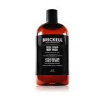 Brickell Men's Tropical Teakwood Body Wash, Natural and Organic Deep Cleaning Shower Gel with Aloe, Glycerin, and Jojoba Oil