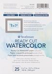 Strathmore Watercolor Paper Pack 5" x 7", 25 Sheets