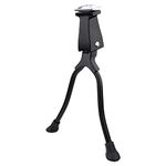 Heavy Duty Motorized Bike Kickstands, Prcatical Mountain Bike Foot Stand Mount Road Bicycle Double Legs Parking Rack