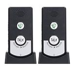 2 Way Home Voice Intercom Doorbell, Wireless Two Way Wireless Intercom Doorbells for Indoor Outdoor Interphone System HomeImprovement Security