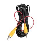 Epronic 10M RCA Video Cable for Rear View Camera, Car Rear View Camera Extension Cable RCA Plug Video Cable with Trigger Cable Plug and Play