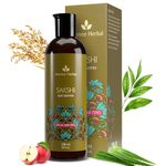 Avimee Herbal Sakshi Hair Shampoo | Deep Cleaning Shampoo | With Aloe Vera, Apple Cider Vinegar, Rice Protein & Tea Tree Oil | SLES Free | 200 mL