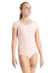 Capezio Women's Short Sleeve Leotard,Ballet Pink,Small